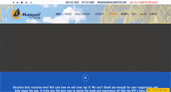 Desktop Screenshot of mainsailcharters.com
